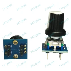 Rotary Encoder Top Clickable Switch Knob + breakout PCB