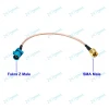 Car Fakra Z Male to SMA Plug DAB adapter cable 15cm